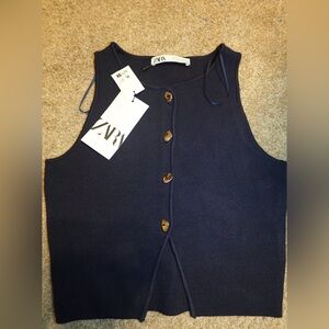 Zara Blue Top - XS‎